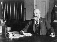 Col. William H. Crook, a White House employee, half-length portrait..., between 1890 and 1910. Creator: Frances Benjamin Johnston
