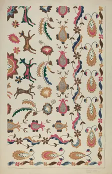 Colcha, 1935/1942. Creator: Majel G. Claflin