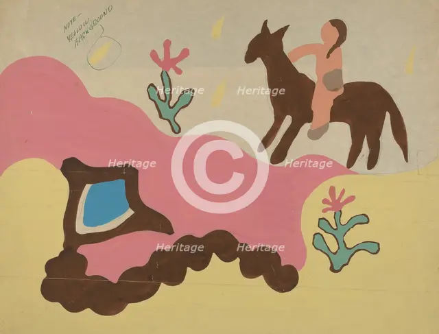 Colcha, 1935/1942. Creator: Majel G. Claflin.