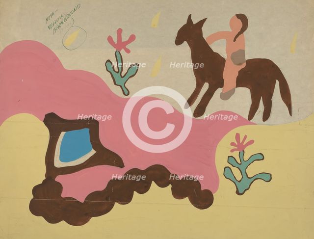 Colcha, 1935/1942. Creator: Majel G. Claflin.