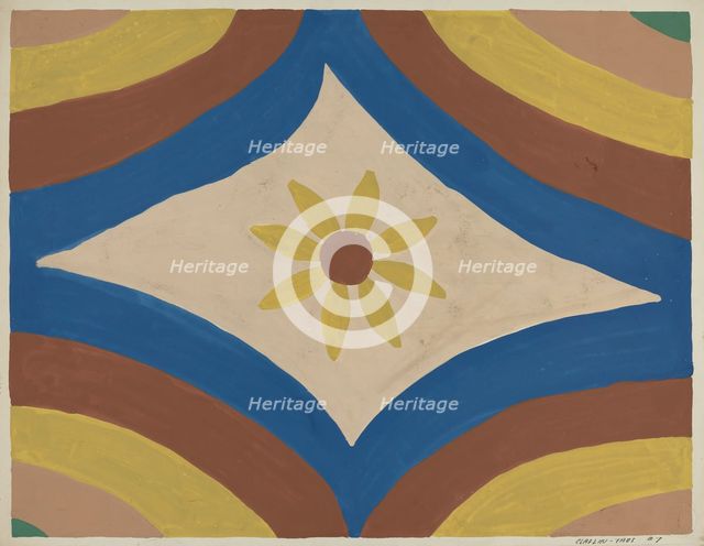 Colcha, 1935/1942. Creator: Majel G. Claflin.