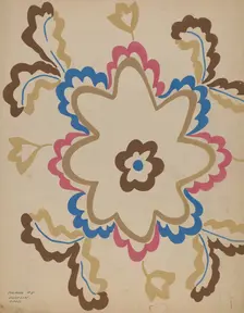 Colcha, 1935/1942. Creator: Majel G. Claflin