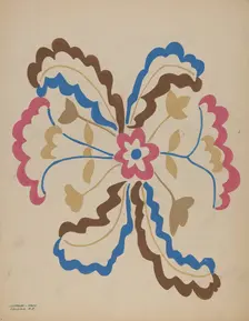 Colcha, 1935/1942. Creator: Majel G. Claflin