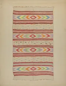Colcha, 1935/1942. Creator: Unknown