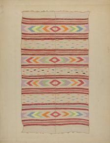 Colcha, 1935/1942. Creator: Unknown