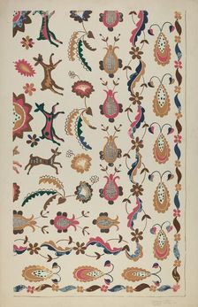 Colcha, 1935/1942. Creator: Majel G. Claflin