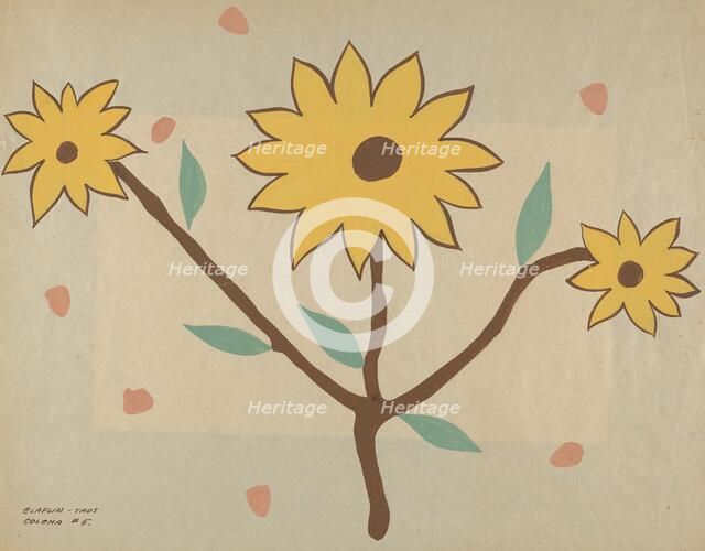 Colcha, 1935/1942. Creator: Majel G. Claflin.