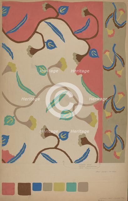 Colcha, 1935/1942. Creator: Majel G. Claflin.