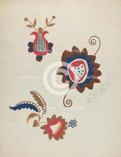 Colcha, 1935/1942. Creator: Majel G. Claflin.