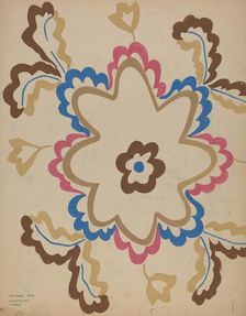 Colcha, 1935/1942. Creator: Majel G. Claflin