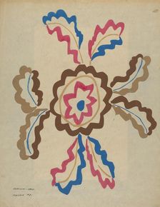 Colcha, 1935/1942. Creator: Majel G. Claflin