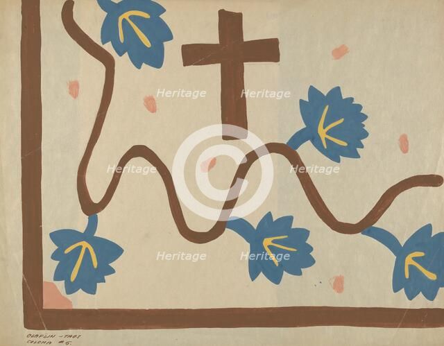 Colcha, 1935/1942. Creator: Majel G. Claflin.