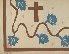 Colcha, 1935/1942. Creator: Majel G. Claflin