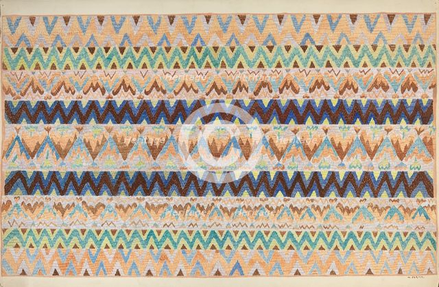 Colcha, c. 1937. Creator: Marjery Parish.