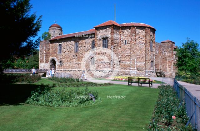 Colchester Castle, 11th century. Artist: Unknown