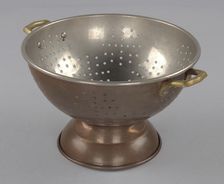 Colander used by Chef Joseph Randall, 1976. Creator: Unknown