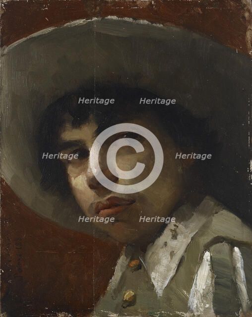 Colarossi's Son, 1881. Creator: Helena Westermarck.