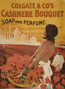 Colgate & Co's cashmere bouquet soap and perfume, c1897. Creator: Unknown