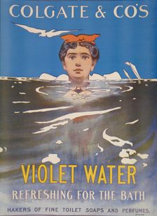 Colgate & Co's violet water, c1898. Creator: Unknown
