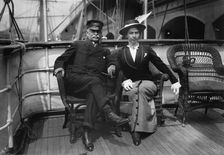 Colgate Hoyt and wife, between c1910 and c1915. Creator: Bain News Service