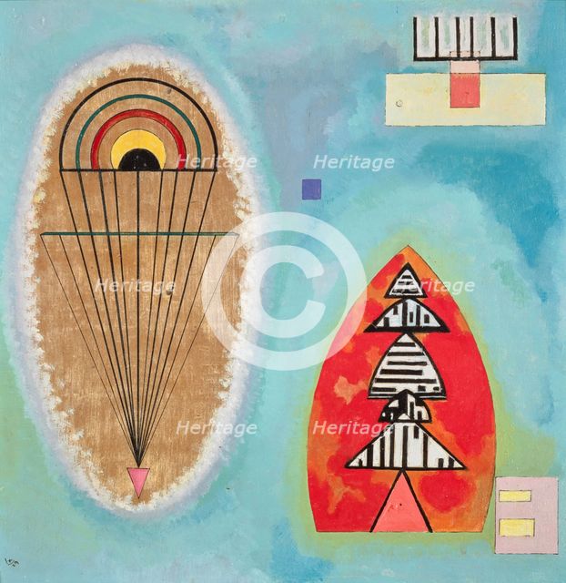 Cold, 1929. Creator: Kandinsky, Wassily Vasilyevich (1866-1944).