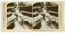 Cold Water Canon-looking down from near the Jug, 1870/1908. Creator: Henry Hamilton Bennett