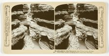 Cold Water Canon-looking down from near the Jug, 1870/1908. Creator: Henry Hamilton Bennett