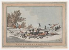 Cold Broth & Calamity, January 26, 1792., January 26, 1792. Creator: Thomas Rowlandson