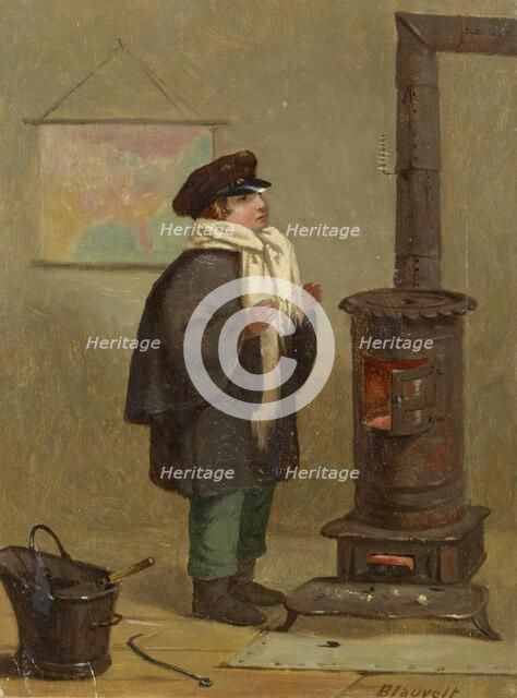 Cold Fingers, c1865. Creator: Charles Felix Blauvelt.