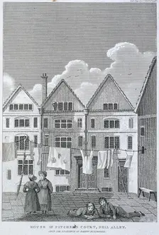 Coleman Street, London, 1823. Artist: Anon