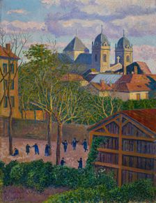 Colegio de Dax, 1909. Creator: Regoyos y Valdés, Darío de (1857-1913)
