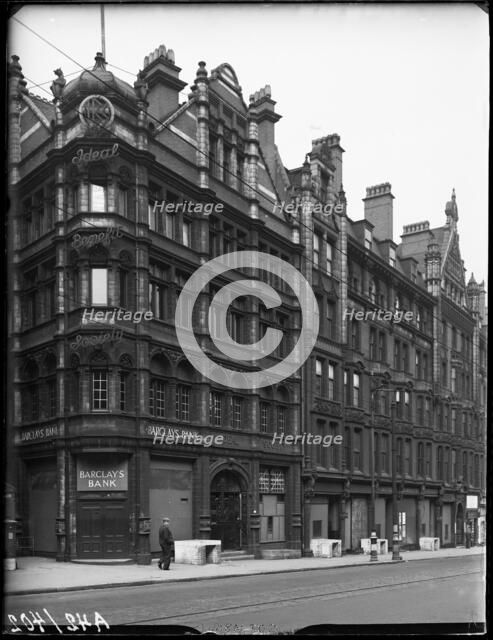 Coleridge Chambers, 175-177 Corporation Street, Birmingham, 1941. Creator: George Bernard Mason.