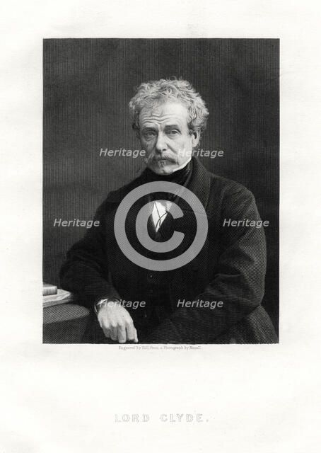 Colin Campbell, 1st Baron Clyde, Scottish soldier, 19th century. Artist: W Holl