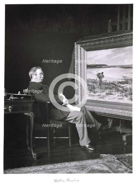Colin Hunter,  ARA, c1889-1891. Creator: Ralph W Robinson.