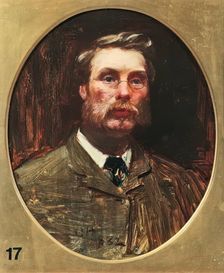 Colin Hunter, Self Portrait, 1882. Creator: Colin Hunter