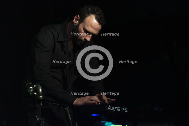 Colin Ozanne, And Also The Trees live at The Lexington, London, Nov 2022. Creator: Annapaola Marchesani.