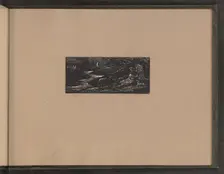 Colinet Resting by Night, 1821. Creator: William Blake