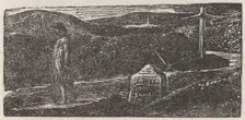 Colinet's Fond Desire Strange Lands to Know 1821. Creator: William Blake