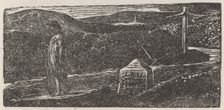 Colinet's Fond Desire Strange Lands to Know 1821. Creator: William Blake