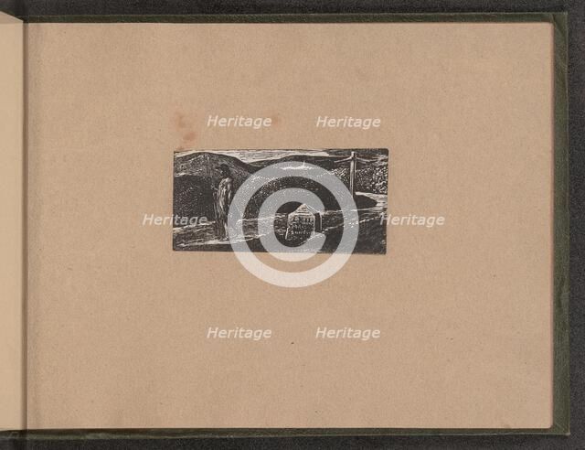 Colinet's Journey, 1821. Creator: William Blake.