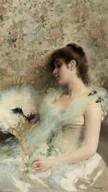 Colibrì, 1883. Creator: Corcos, Vittorio Matteo (1859-1933)
