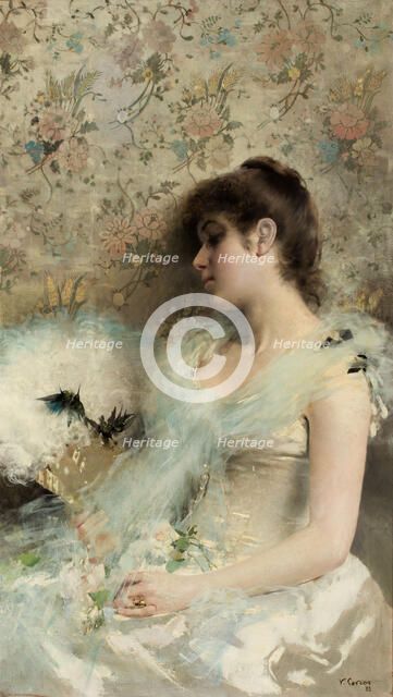 Colibrì, 1883. Creator: Corcos, Vittorio Matteo (1859-1933).