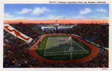 Coliseum, Exposition Park, Los Angeles, California, USA, 1941