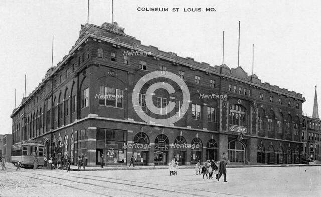 Coliseum, St Louis, Missouri, USA, 1915. Artist: Unknown
