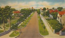 Colombia Avenue, Barranquilla c1940s