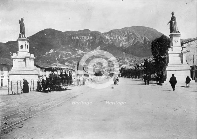 Colombia - Street Scenes In Bogota, 1911. Creator: Harris & Ewing.