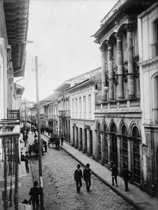 Colombia - Street Scenes In Bogota, 1911. Creator: Harris & Ewing