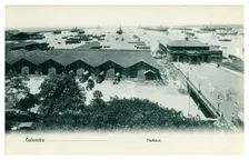 Colombo harbour, Ceylon, early 20th century(?)
