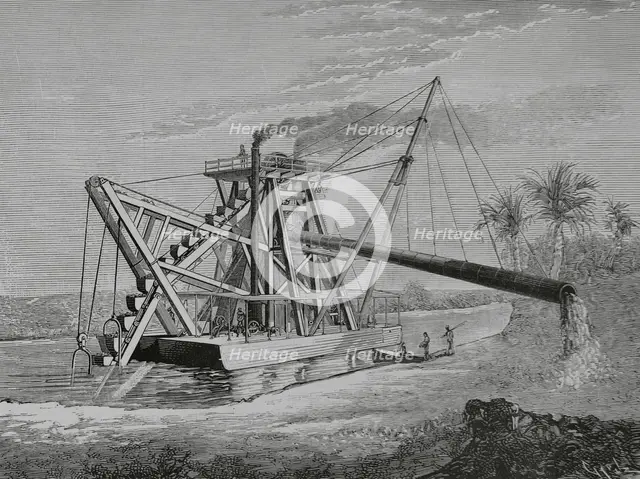 Colón, (former Aspinwall, United States of Colombia), Panama, 1883.  Creator: Tomás Carlos Capuz.