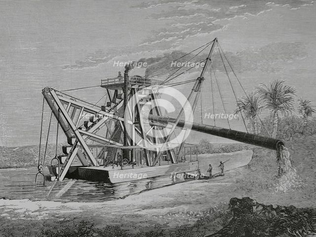Colón, (former Aspinwall, United States of Colombia), Panama, 1883.  Creator: Tomás Carlos Capuz.